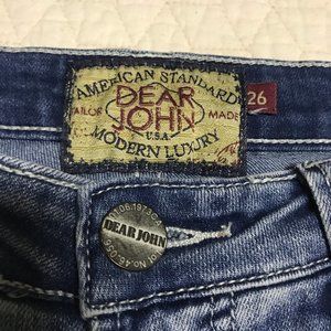 Dear John Crop Pants with Cuff-Size 26